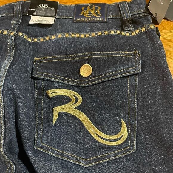 Rock & Republic Kasandra Boot Cut Jean Size 16 M NWT - Picture 13 of 16